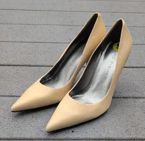 Vince Camuto Marc Fisher Light Yellow Pumps | Marc Fisher Pointed Toe Heels thumbnail 1