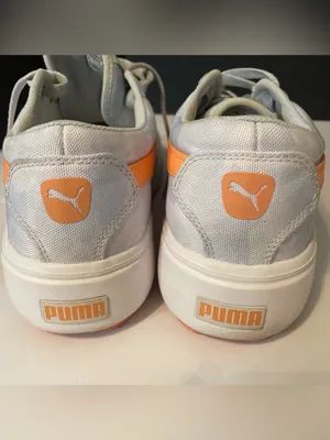 PUMA Kaia Platform Hazy Summer Women's Sneakers Tie-Dye Peach Blue White Size 10 thumbnail 13
