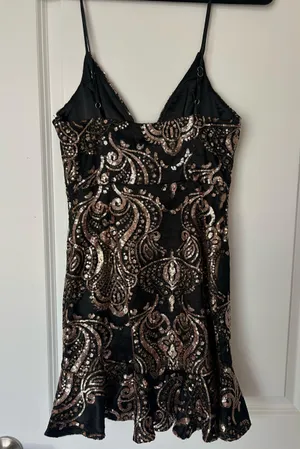 Selfie Leslie Black Dress thumbnail 4