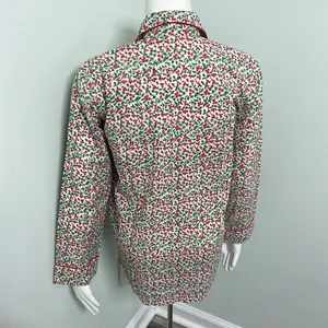 Roller Rabbit Holly Berry Christmas Pajama Top thumbnail 7