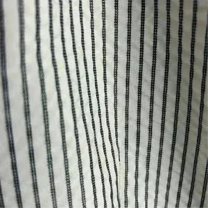 Ann‎ Taylor Loft Women's Blazer Jacket Ivory/White and Black Stripes Size 8 thumbnail 7