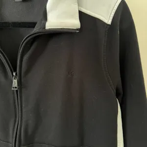 Lauren Ralph‎ Lauren Black & White Zip Up Jacket Sporty Color Block Size XL thumbnail 6