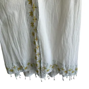 Free People Star Of India Dress XS Embroidered Beach Sleeveless SunDress thumbnail 6