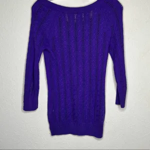 American Eagle‎ Purple Sweater thumbnail 4