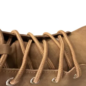 ICHIGO Women's Combat Boots 9.5 Tan Suede Lace Up Side Zip Lug Sole NIB thumbnail 6