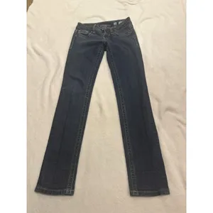 MISS ME Denim Women's JS5151SR SKINNY Low Rise Skinny Blue Jeans Size 26 thumbnail 4