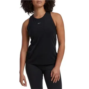Reebok Womens Athletic Tank Top Sz XS Black Training Active Chill Tech Pullover thumbnail 7