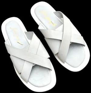 Free People Leather Del Mar Slide Sandals thumbnail 1