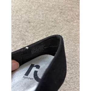 Report Wedge Heels Womens 8 Black Rhinestone Embellished Low Pump Evening Glam‎ thumbnail 9