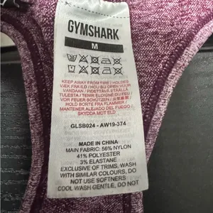 Gymshark Women's Maroon Sports Bra thumbnail 2