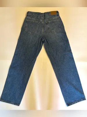 Madewell low slung straight jeans thumbnail 3