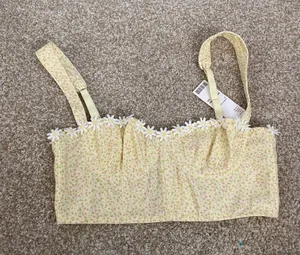 Yellow Urban Outfitters Crop Top thumbnail 1