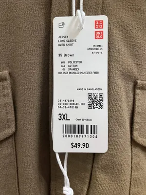 Uniqlo Utility Jacket Tan thumbnail 2