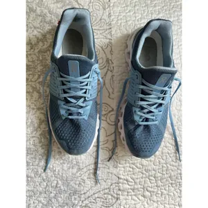 On Cloud Blue Running Shoes Women Size 11 thumbnail 6