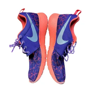 Nike Running Shoes Youth Size 6Y Purple‎ Pink Blue Athletic 807596-501 Sneakers thumbnail 5