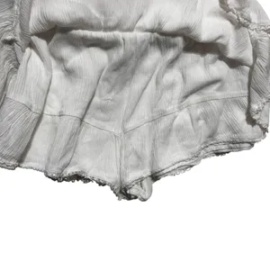 Aeropostale Women Cottagecore Coquette Skort M‎ White Ruffle Lace Festival Mini thumbnail 3