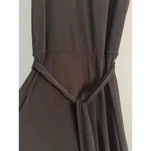 Lauren Ralph Lauren Black Wide Leg Slinky Belted Jumpsuit Size XL thumbnail 9