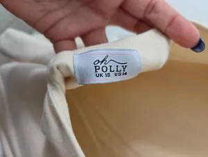 Oh Polly Cream Short Sleeve Tunic thumbnail 5