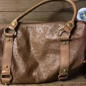 Avon Faux Leather Exterior Brown Bags & Handbags for Women brown thumbnail 1