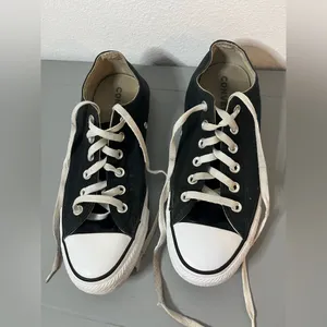 Converse Chuck Taylor All Star Double Tongue Black Iris Low Top Shoes Sz 9 Women thumbnail 3