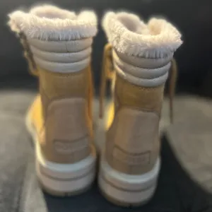 Sorel Cream Fur-Lined Boots thumbnail 3