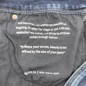Lola Jeans Kate MB High Rise Straight Womens 10 4-Way Stretch‎ Clean Girl Go See thumbnail 14