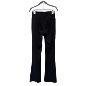 X by Gottex Women’s Black Flare Yoga Pants Size Small High Rise Stretch thumbnail 6