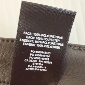 Aritzia Wilfred Faux Leather Vegan Straight Leg Pants Charcoal‎ Grey Size 2 thumbnail 6