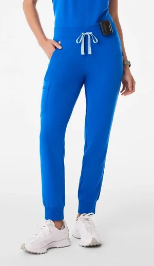 Figs Zamora Jogger Scrub Pants Royal Blue Size XS Petite thumbnail 1
