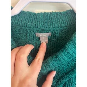 Aerie Teal Sweater - Small thumbnail 4