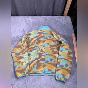 The north face Cragmont Fleece 1/4 Snap Jacket in a camouflage large thumbnail 10