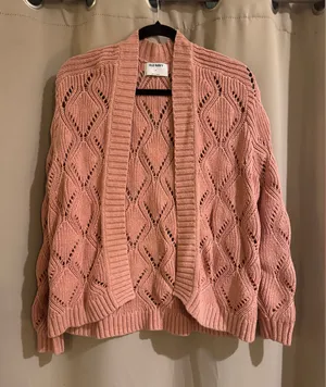 Old Navy Women's Pink Cardigan Sweater thumbnail 1