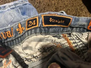 Rock Rival Jeans Size 24 thumbnail 3