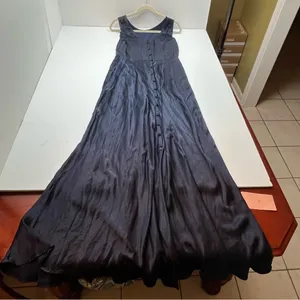 BHLDN Anthropologie Ghost London Alexia Dress‎ Womens Size Medium Blue NEW *FLAW thumbnail 16