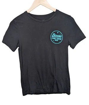 Dixxon Flannel Co. Black Graphic Tee Shirt Small Cotton thumbnail 1