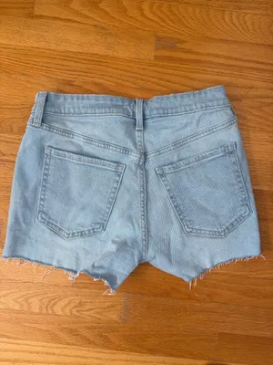 Old Navy OG Straight Jean High-Rise Shorts thumbnail 3
