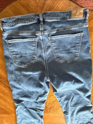 American Eagle High Rise Skinny Kick Jeans thumbnail 3