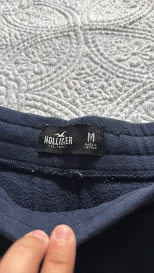 Navy blue Hollister sweatpants thumbnail 3