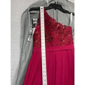 Size 0 pageant/prom/evening/bridesmade dress. Wore 1 time.Comes with garment bag thumbnail 5
