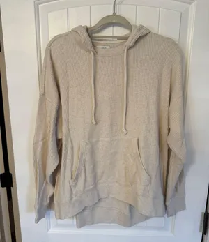 Aerie Waffle Hoodie thumbnail 1