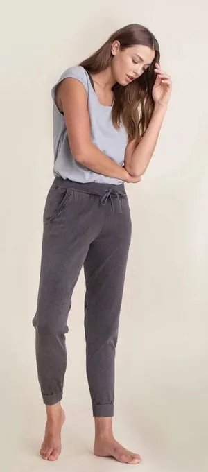 Barefoot Dreams Sunbleached Cotton Jogger Pants S thumbnail 1
