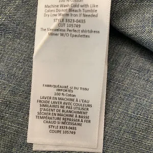 Current‎ Elliott 100% Cotton Jean Tank dress thumbnail 6