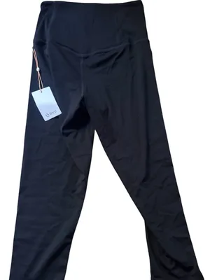 NWT Quince Women Ultra-Form High Rise Capri 21" Black Pants size M thumbnail 2