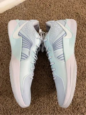 Nike Sabrina 2 Basketball Shoes Light Blue White 18.5 Women’s Sneakers New thumbnail 10