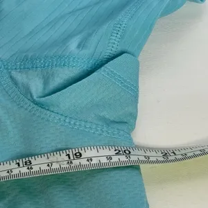 Tek Gear DryTek Light Blue Shadow Stripe Athletic Tee XL thumbnail 4