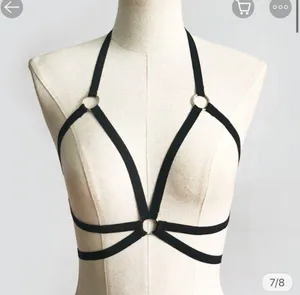 Caged Soft Harness Black New thumbnail 1