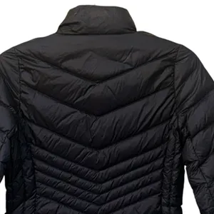 Abercrombie & Fitch Down Insulated Packable Puffer Winter Jacket Navy‎ Small thumbnail 4