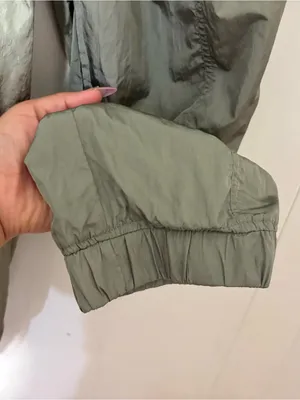 FP Movement The Way Home Jogger Pants Olive Green Nylon High Rise Size M thumbnail 8