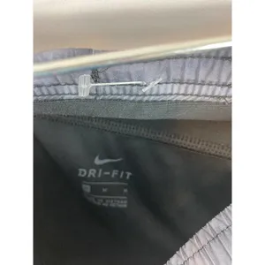 Nike Dri Fit Running Shorts grey black pattern size medium thumbnail 3