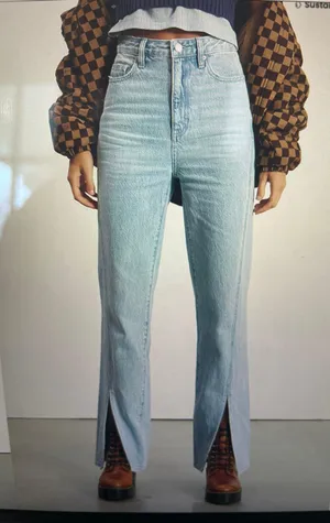 PacSun Eco Light Blue Twisted Sean Boyfriend Jeans thumbnail 2